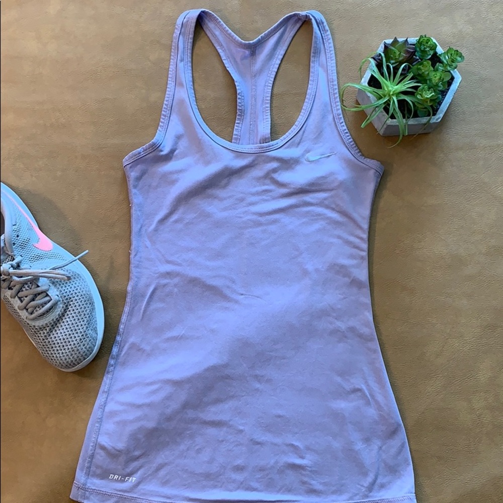 Light purple Nike tank top